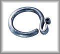 Headband ornament, silver