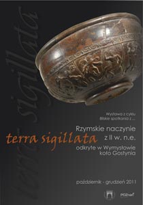Rzymskie naczynie terra sigillata z II w. n.e. odkryte w Wymysłowie koło Gostynia